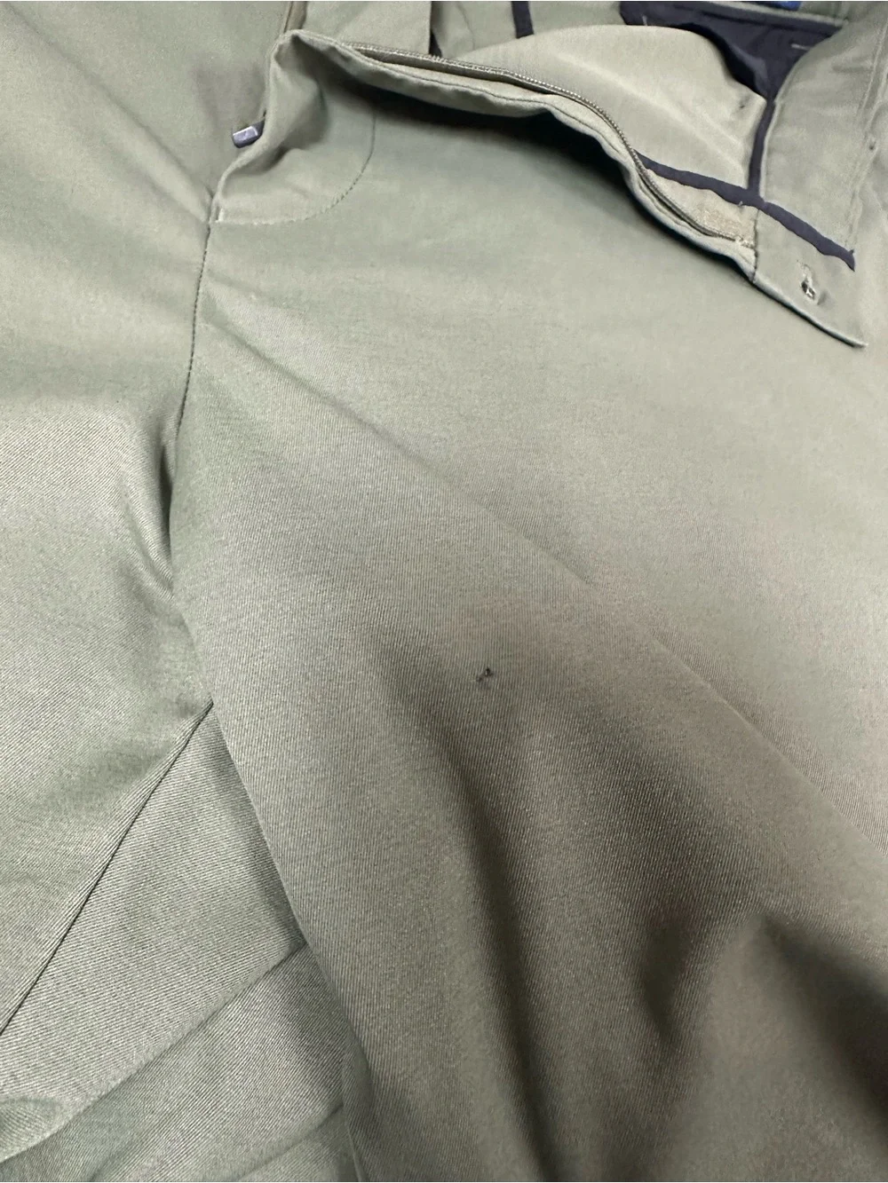 Polo by Ralph Lauren Olive Flat-Front Men’s Shorts Performance